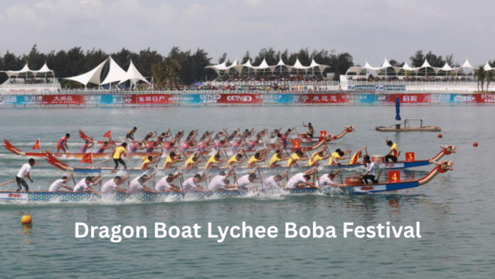 Dragon Boat Lychee Boba Festival